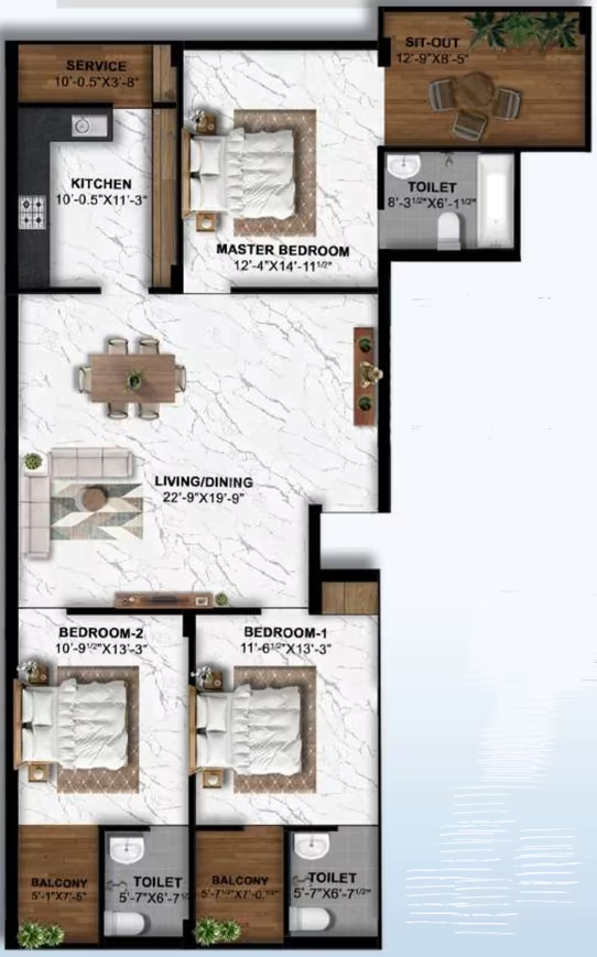 Ram Nivas Floor Plan